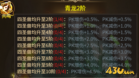 圣兽传承 43u《刀剑笑之霸刀》圣兽传承玩法介绍